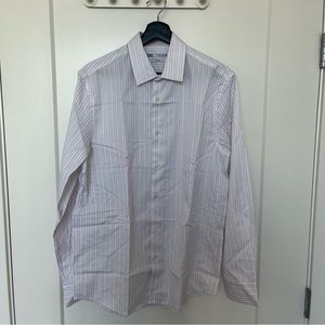 Zara Man Dress Shirt Stripe Sz M